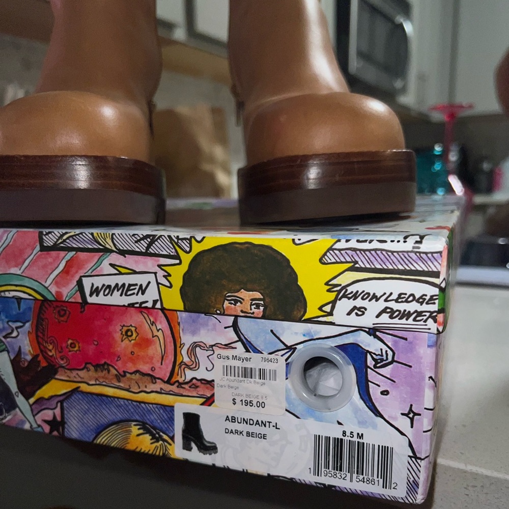 Jeffrey Campbell Abundant Boot In Dark Beige 8.5 View 2